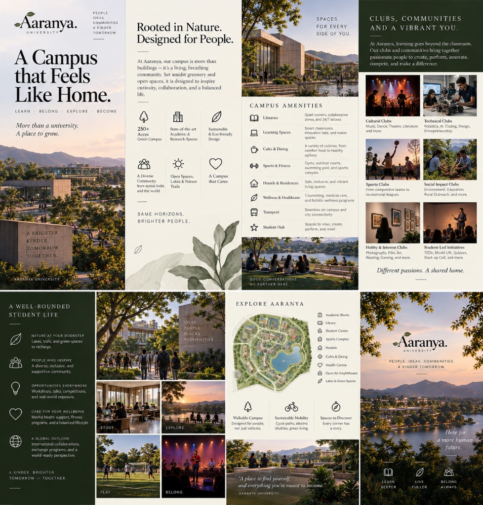 Aaranya Campus Life & Student Hub