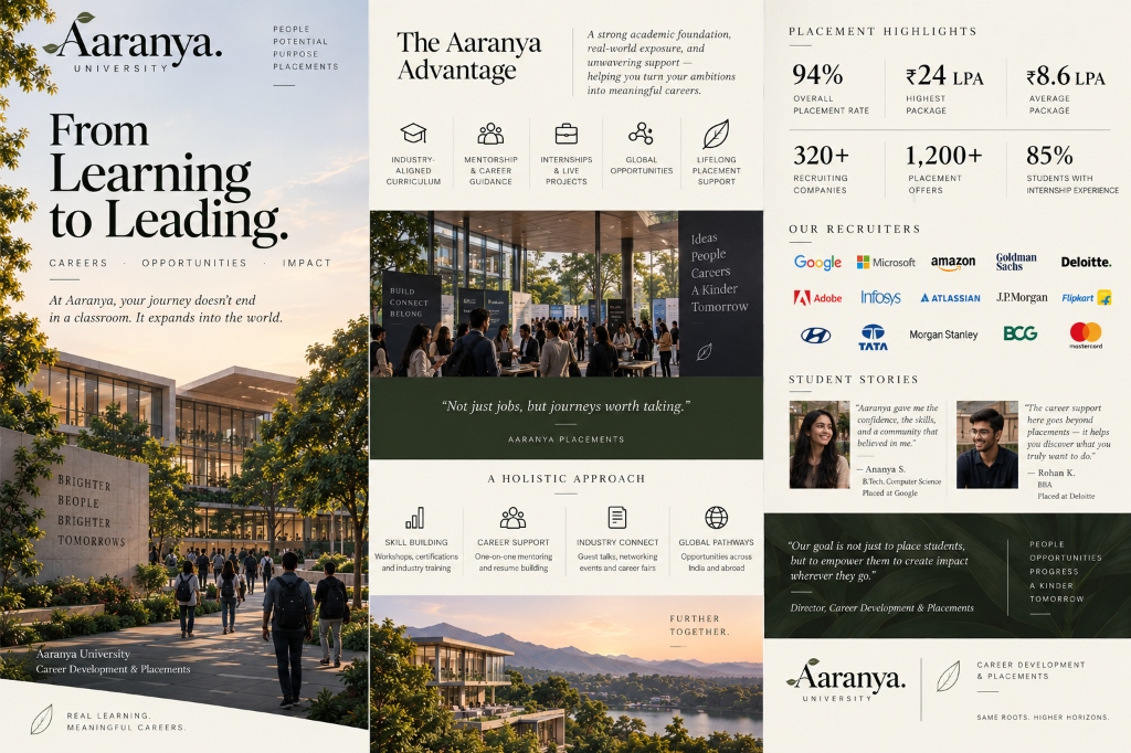Official Aaranya Placement Publication